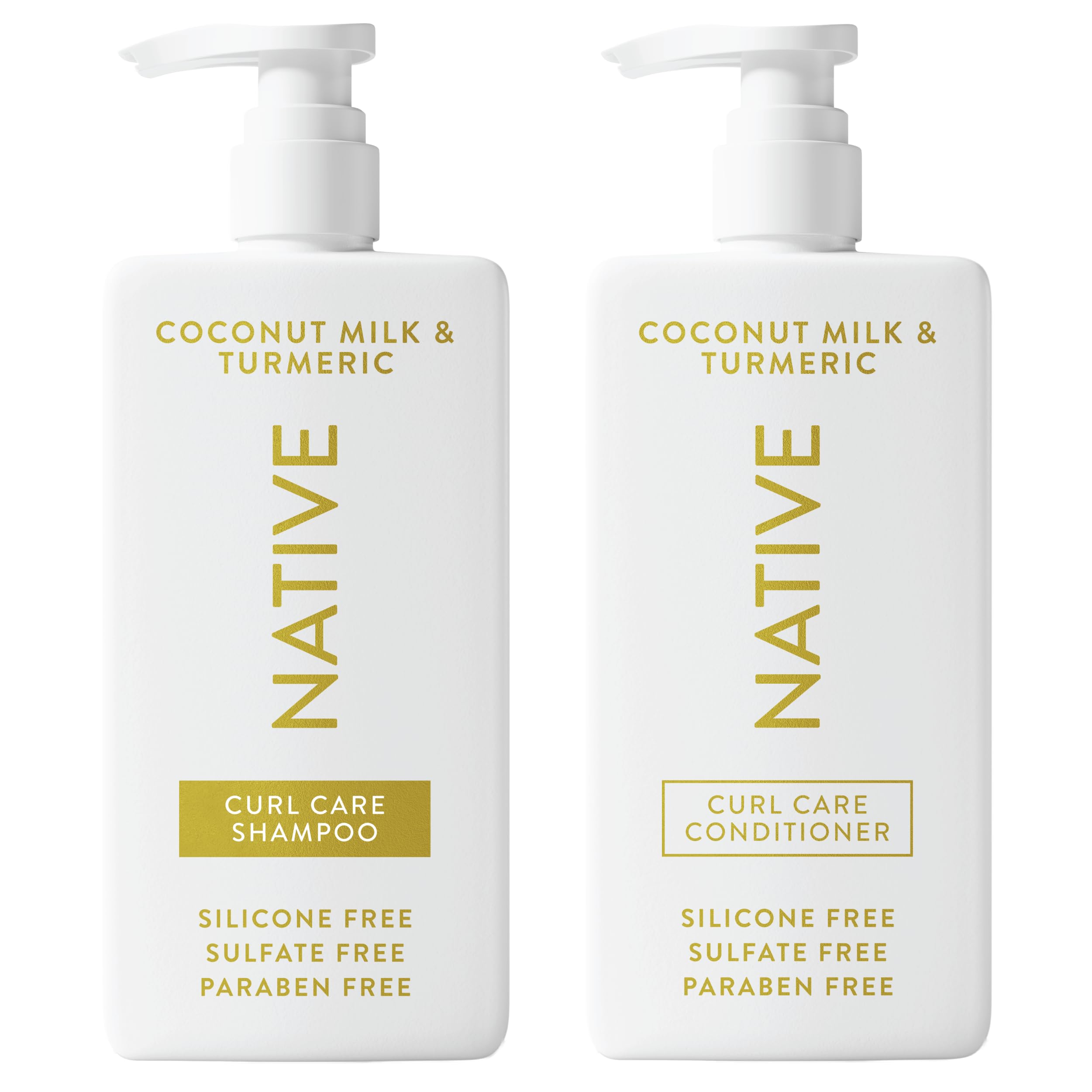 50% Off Native Coconut & Turmeric Shampoo & Conditioner Set - Image 1