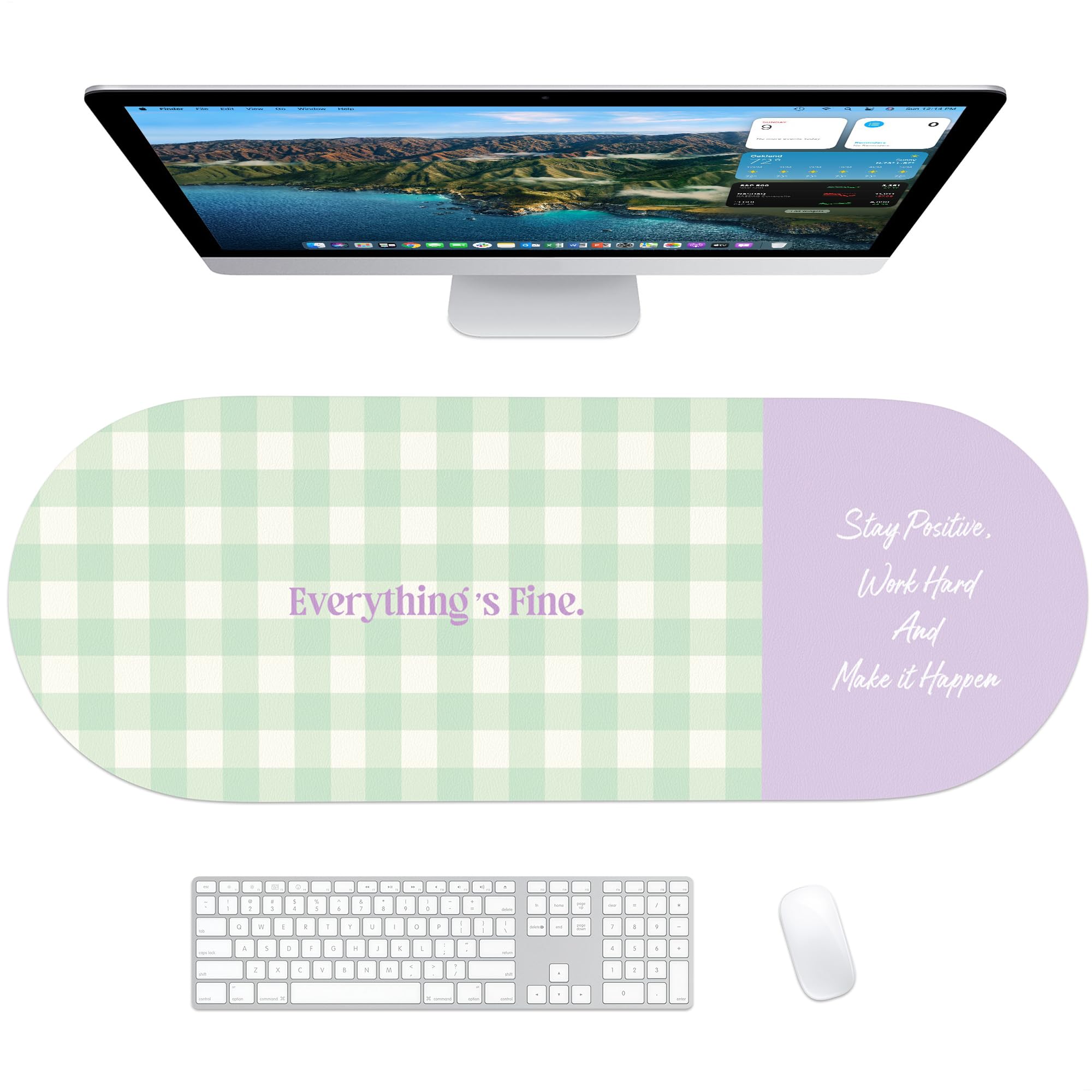 75% Off Velluxion Checkered Desk Pad Protector - Image 1