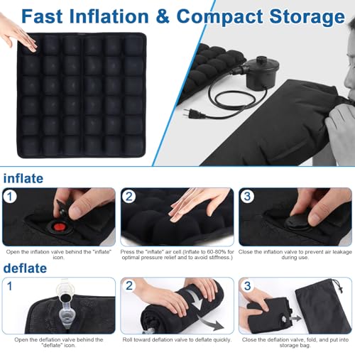 Inflatable Airplane Seat Cushion for Long Flights - Save with Code - Image 6