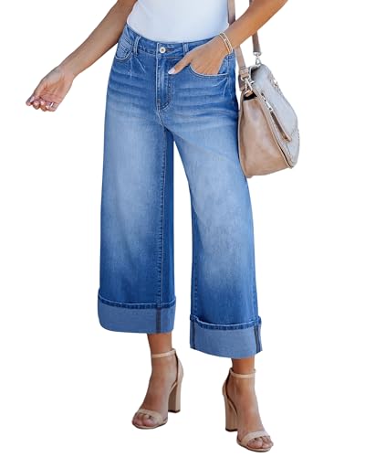 Save 35% on GRAPENT Wide Leg Jeans for Women - Image 2