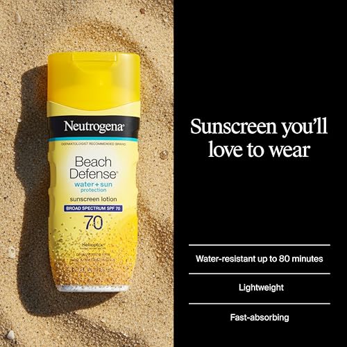 32% Off Neutrogena Beach Defense SPF 70 Sunscreen Lotion - Image 3