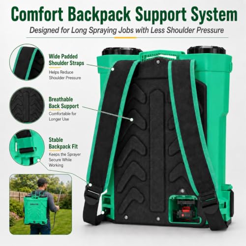 50% OFF iCapeson 5.3 Gal Battery Backpack Sprayer - Image 8