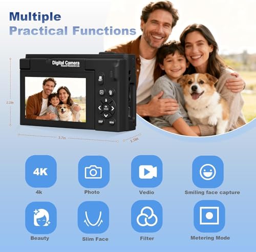 4K Digital Camera for Beginners at 50% Off with Code - Image 6