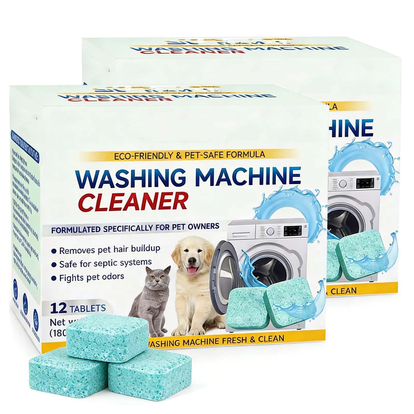 Save 50% on Washing Machine Cleaner Tablets with Code WJVPDCHA