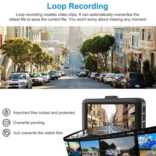 78% Off 3-Inch 1080p Dash Cam with Code R48WV3I3 - Image 6