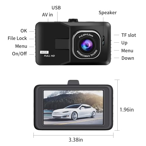 78% Off 3-Inch 1080p Dash Cam with Code R48WV3I3 - Image 7