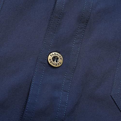50% Off Men's Casual Button Down Summer Beach Shirt - Image 5