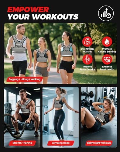 43% Off BAGAIL Adjustable Weighted Vest for Women - Image 7