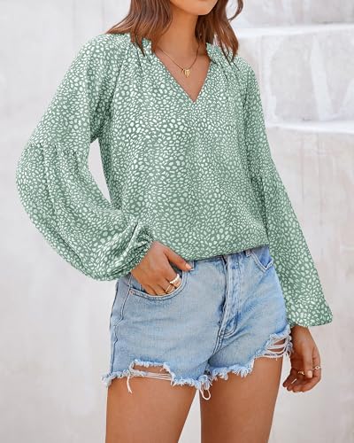 Up to 40% Off BTFBM Women's Floral Boho Blouse - Image 5