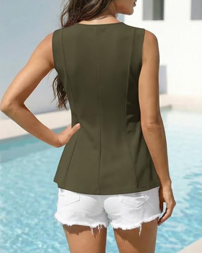 50% Off BTFBM Women's Peplum Tank Top - Image 4