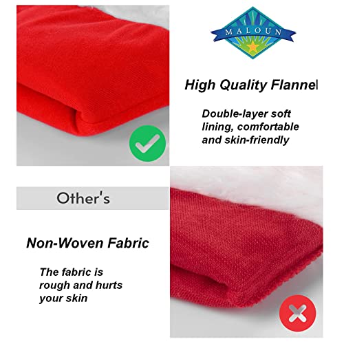 Santa Hat for Adults: Classic Red, Soft & Plush – Under $9 - Image 4