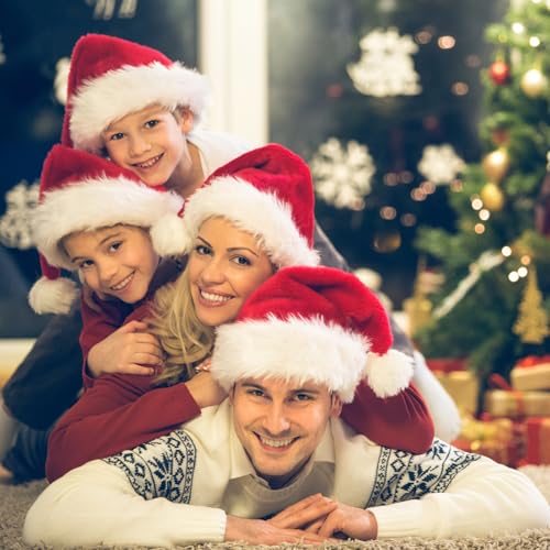 Santa Hat for Adults: Classic Red, Soft & Plush – Under $9 - Image 7