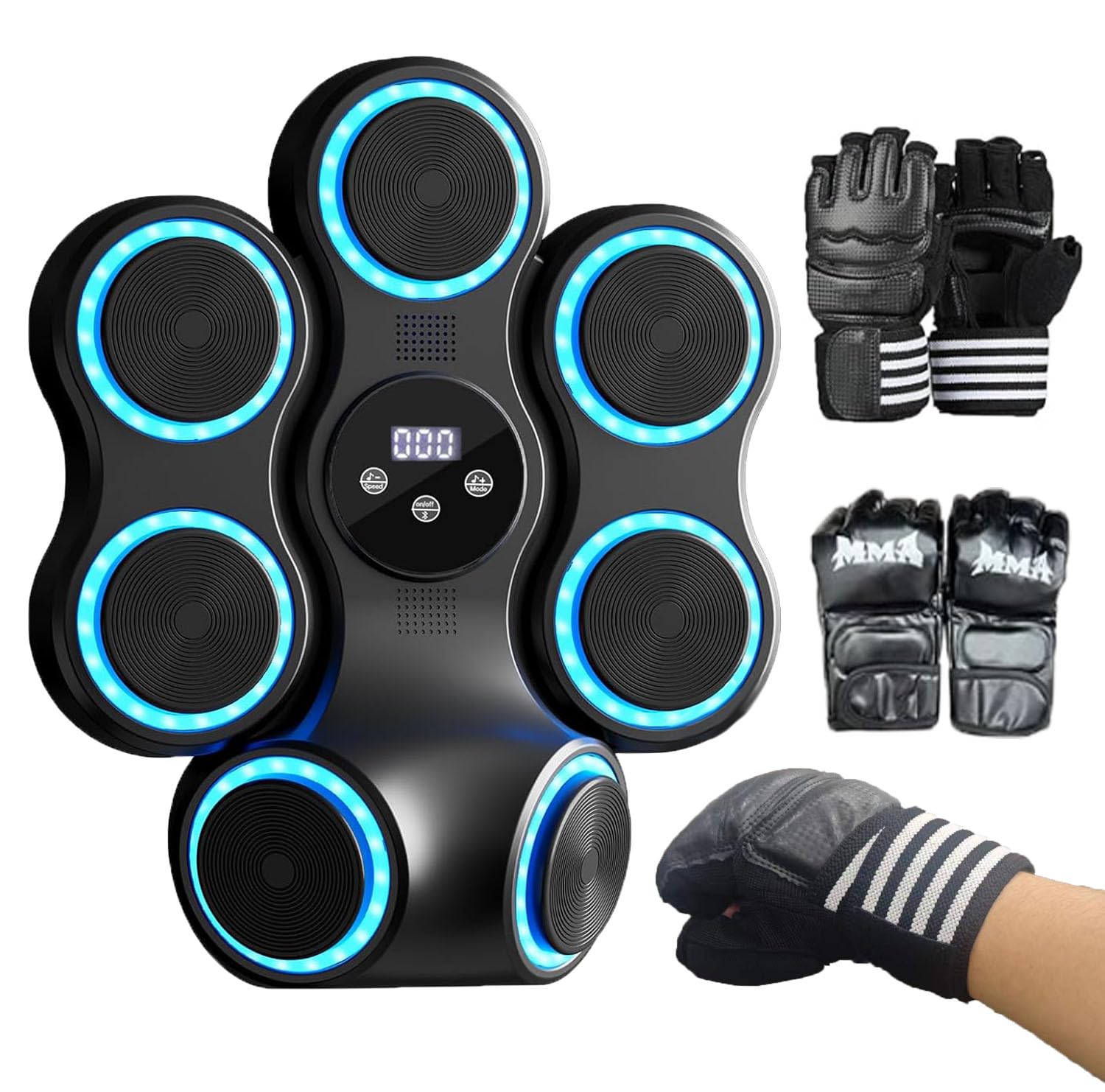 Smart Musical Boxing Machine with Gloves at 70% Off - Image 1