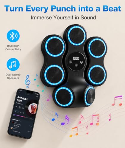 Smart Musical Boxing Machine with Gloves at 70% Off - Image 4