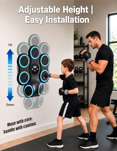 Smart Musical Boxing Machine with Gloves at 70% Off - Image 5