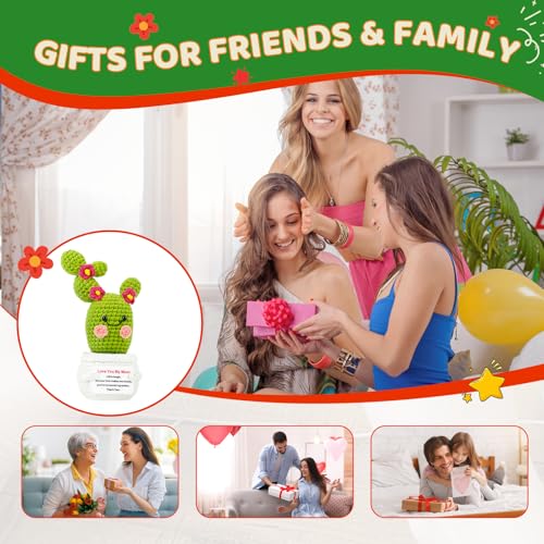 Crochet Blooming Cactus Mom Gift with Code - Save 50% - Image 5
