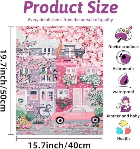 Paint by Numbers Kit for Adults with Code FV66ZCG3 - Image 3