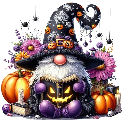 Halloween Gnome Diamond Painting Kit - Great Deal - Image 2