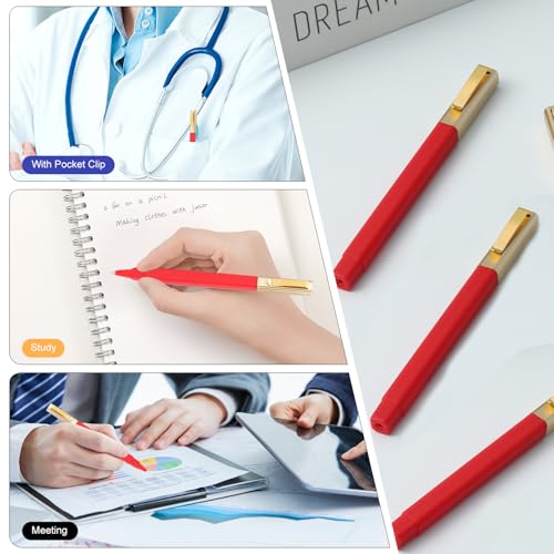 6 Red Gel Pens 0.5mm Medium Point - Great Deal with Code - Image 5