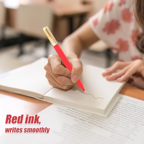 6 Red Gel Pens 0.5mm Medium Point - Great Deal with Code - Image 6
