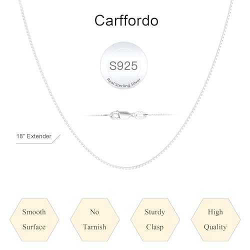10% Off Carffordo 925 Sterling Silver Necklace for Women - Image 6