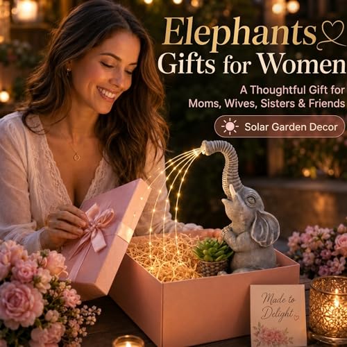 Solar Elephant Statue Light: 44% Off with Code E4ABM4O4 - Image 3