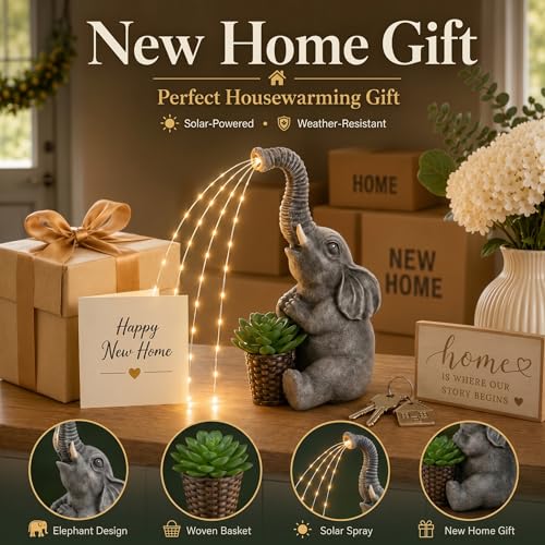 Solar Elephant Statue Light: 44% Off with Code E4ABM4O4 - Image 4