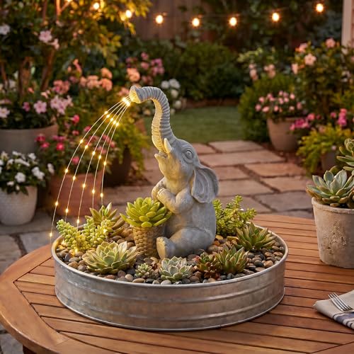 Solar Elephant Statue Light: 44% Off with Code E4ABM4O4 - Image 5