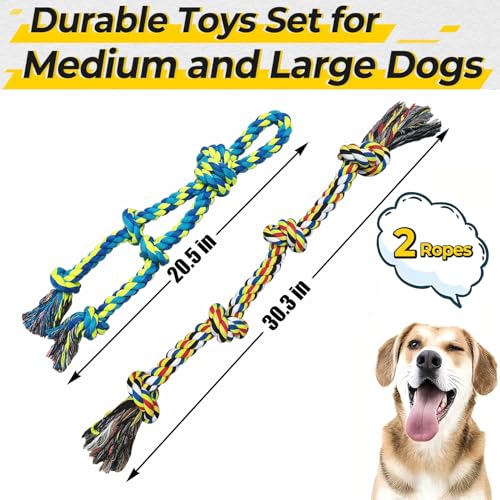 50% Off Heavy Duty Dog Rope Toys for Aggressive Chewers - Image 3