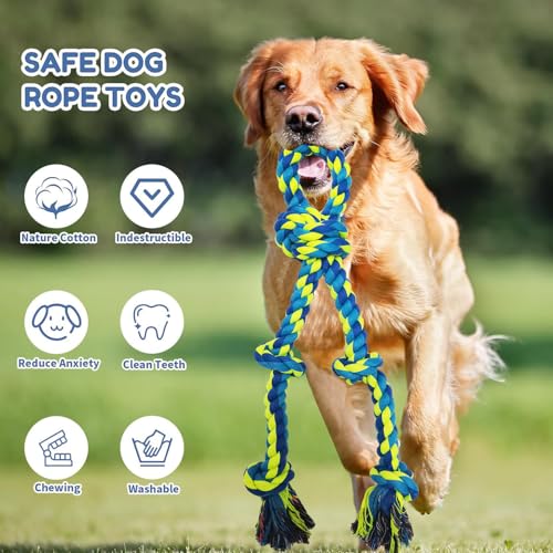 50% Off Heavy Duty Dog Rope Toys for Aggressive Chewers - Image 5