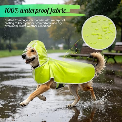 Save 50% on BSEEN Waterproof Dog Raincoat with Code - Image 6
