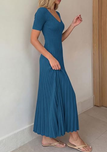 60% Off PRETTYGARDEN Women's Midi Sweater Dress Code U39V4G9L - Image 5