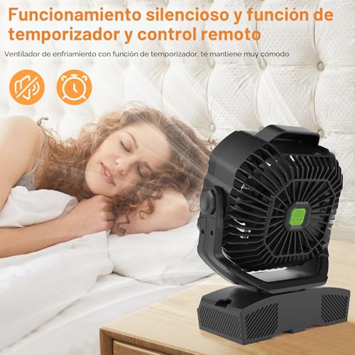 Save 50% on RUNTOP 20000mAh Camping Fan with RGB Light - Image 6