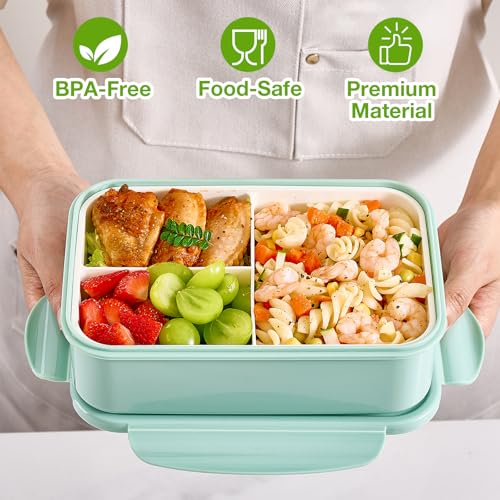 22% Off 3-Pack Bento Lunch Boxes for Adults & Kids - Image 6
