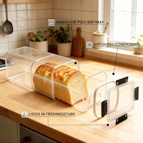 Plastic Bread Box with Pull Out Tray, Now $13.99 - Image 7