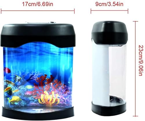 59% Off Artificial Fish Tank Night Light – Soothing Decor - Image 7