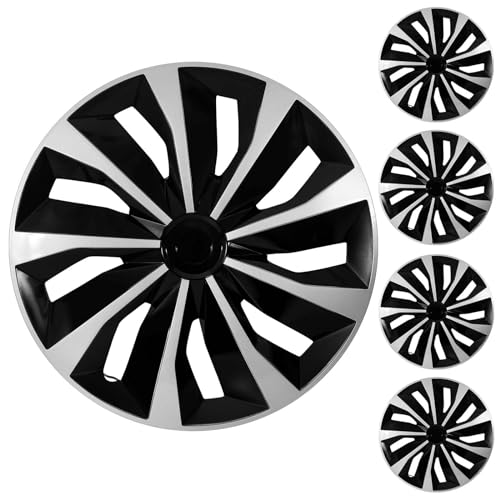 Save 20% on 4-Pack 15-Inch Hubcaps - Silver Wheel Covers - Image 2