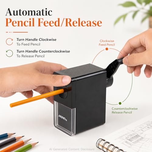 20% Off Marie's Manual Long Point Pencil Sharpener - Image 3