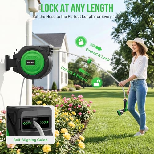 40% Off Retractable Garden Hose Reel - Image 5