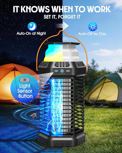 39% Off GTERT Solar Bug Zapper for Outdoor Use - Image 8