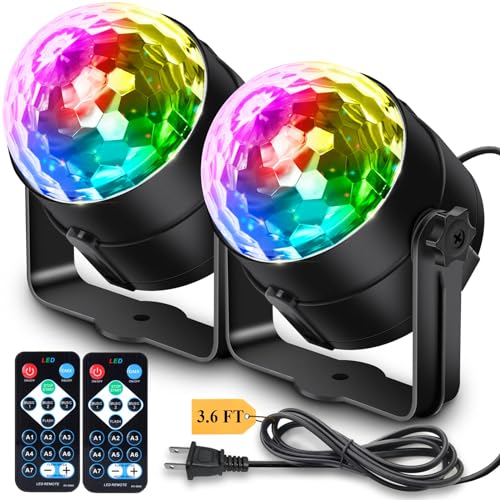 15% Off 2-Pack Disco Ball Lights with Remote – Now $16.99 - Image 2