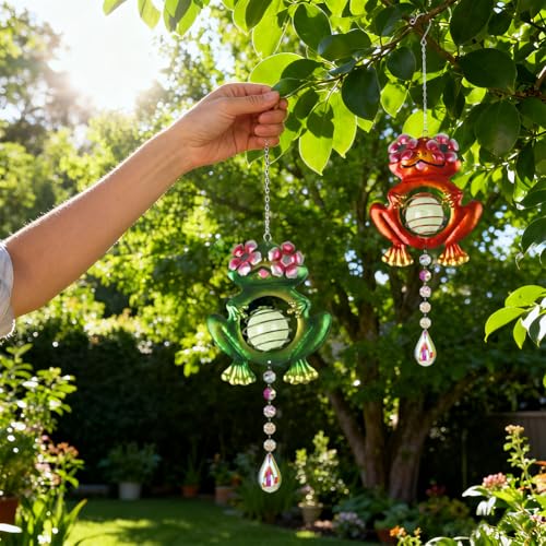 2-Pack Frog Sun Catchers with Rainbow Crystals – 38% Off - Image 5