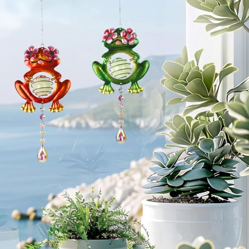2-Pack Frog Sun Catchers with Rainbow Crystals – 38% Off - Image 6
