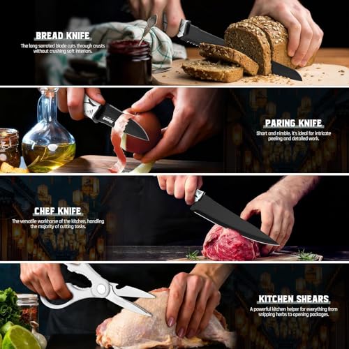 50% Off Huusk Knife Block Set with Sharpener - $97.44 - Image 7