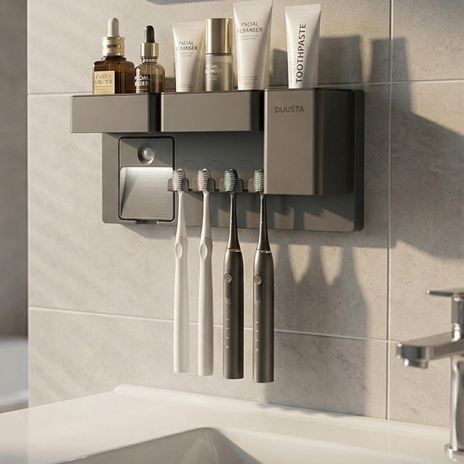 40% Off DUUSTA Toothbrush Holder with Magnetic Night Light - Image 1