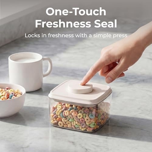 27% Off SMIRLY 8-Piece Airtight Food Storage Set with Canister Organizer - Image 4