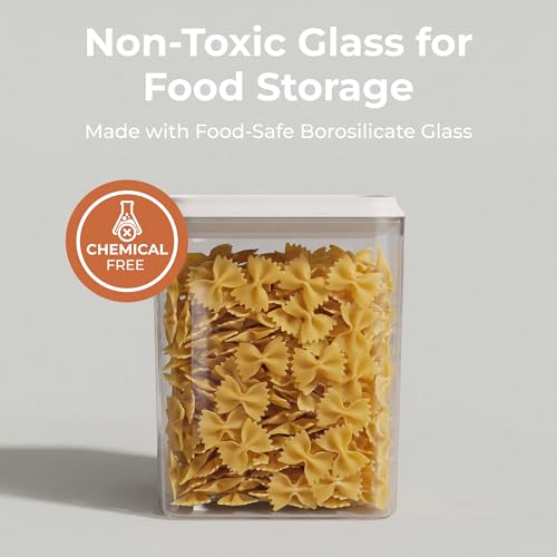27% Off SMIRLY 8-Piece Airtight Food Storage Set with Canister Organizer - Image 6