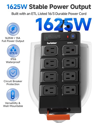 Outdoor Power Strip with USB Ports at 20% Off - Image 3