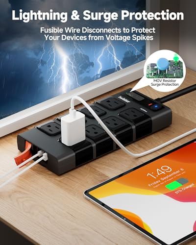 Outdoor Power Strip with USB Ports at 20% Off - Image 8