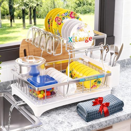 36% Off Godboat Dish Rack: Auto-Drain Kitchen Organizer - Image 2